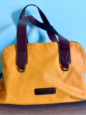 Caprese Mango Yellow Women's satchel
